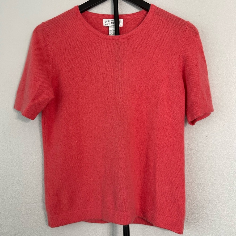 Sutton Studio 100% Cashmere Sweater Soft Luxury Knit Classic Women Size M - Picture 3 of 8